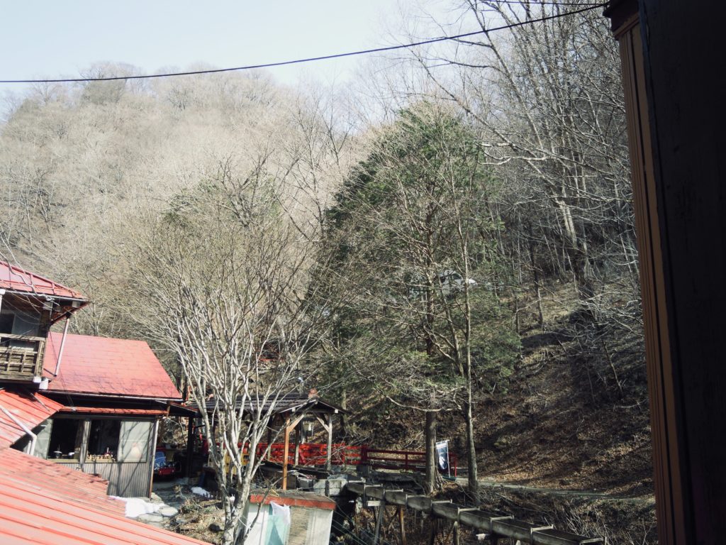 金湯館の景色