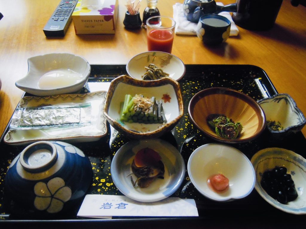 岩倉温泉朝食