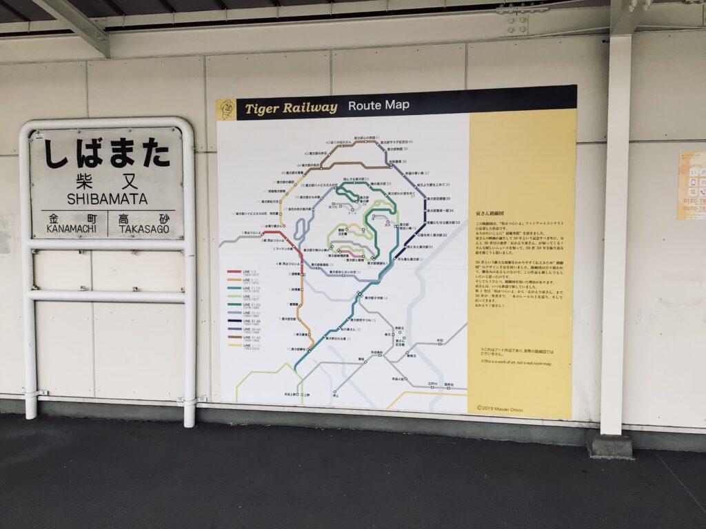 柴又駅ホーム6