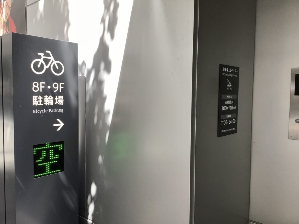 PARCO自転車置き場