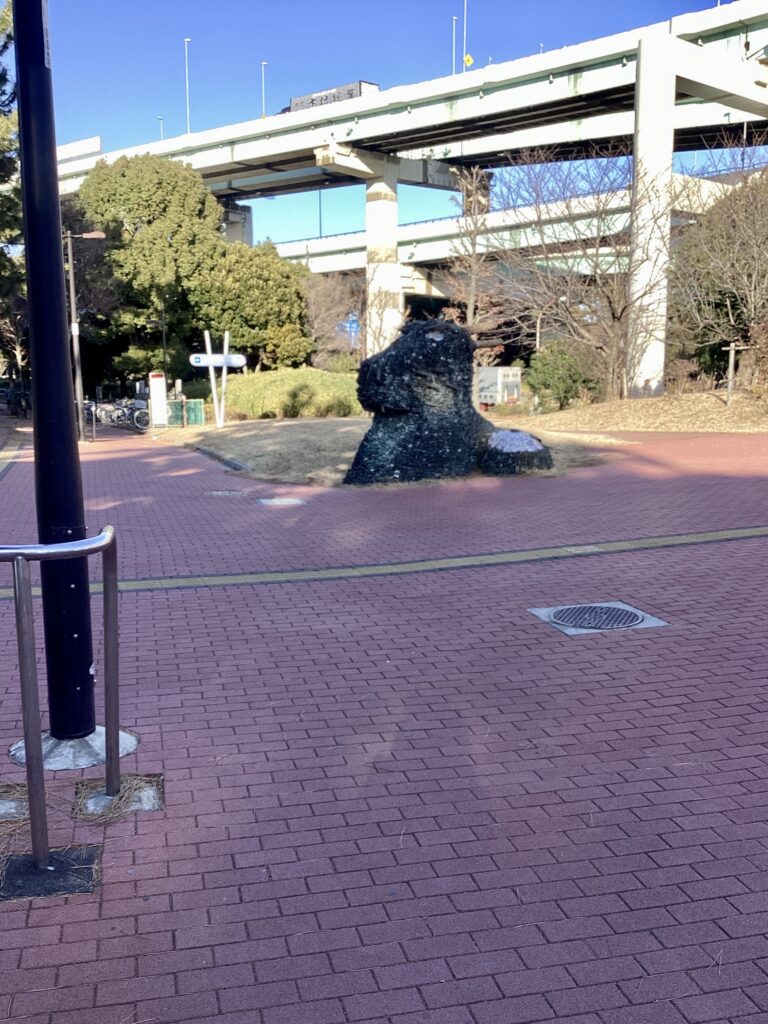龍のオブジェ